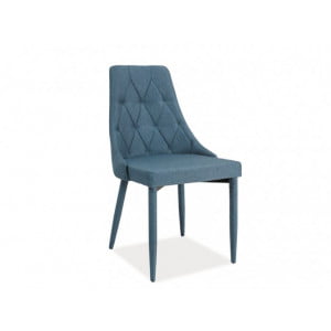 Moderen stol ŠIMEN je zelo kvalitetno narejen. Sedišče je iz tkanine, podnožje pa iz kovine in je oblečeno v blago. Dobavljiv je v štirih barvah. Barve