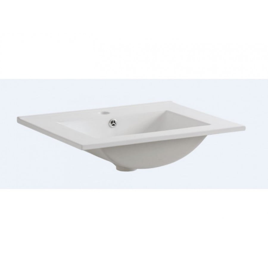 Vgradni kopalniški umivalnik VAL 60D je trpežen umivalnik sodobnih linij. Narejen je iz keramike v beli barvi in se lepo poda v vsakršno kopalnico.