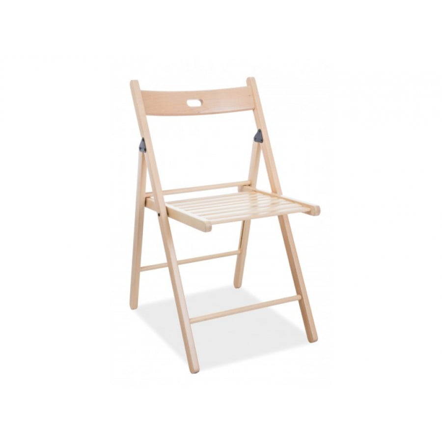 Zložljiv stol LIMA klasičnega dizajna vas bo navdušil s svojo praktičnostjo. V celoti je narejen iz lesa, primeren tako kot dadatni stol v vaši jedilnici,