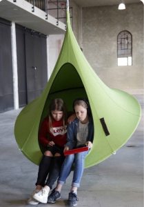 Viseči šotor Olefin CACOON Lime 1.5 m