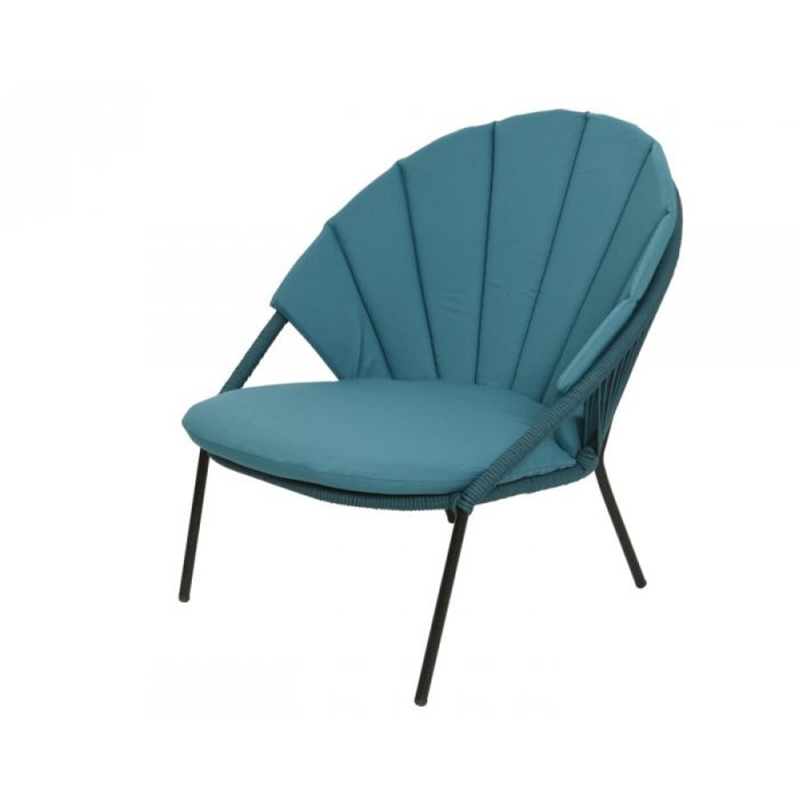 KOVINSKI STOL DECORIS SAN MONICA, OBLAZINJEN 80X73X78 CM - Vrtne garniture