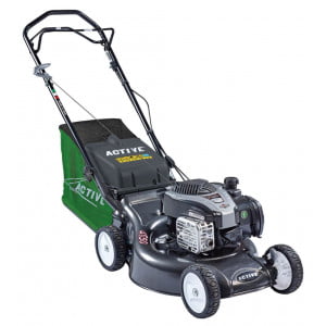 PODATKI. Kosilnica Active 4850 SB je izredno simpatična majhna kosilnica, širine 48 cm opremljena z Briggs and Stratton motorjem. Kosilnica ima pogon na