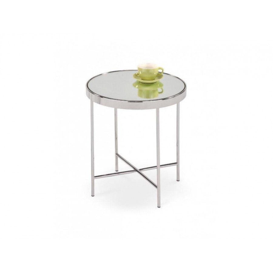 Klubska mizica MAIK vas bo navdušila. Narejena je iz kovine in steklene mizne plošče. Vašemu prostoru bo prinesla eleganco s svojo barvo in obliko. Barva: