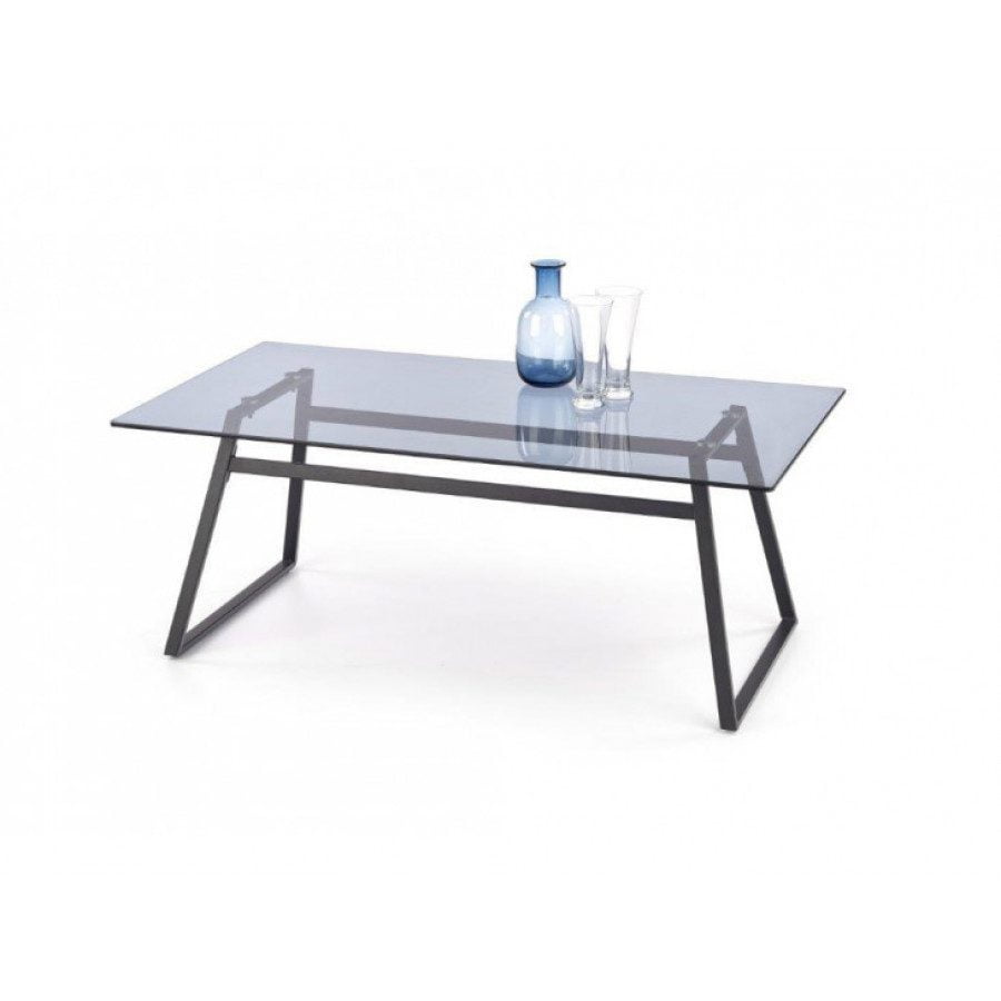Moderna klubska mizica MESSI, narejena iz kovine, mizna plošča pa iz stekla. Klubska mizica Messi je kvalitetna ter stabilna in primerna za vsako dnevno