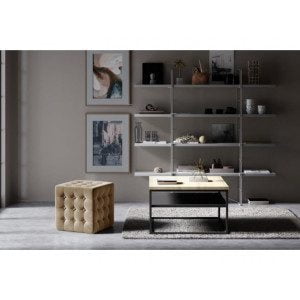 Tabure OFI je eleganten, kvadraten tabure z udobnim materialom na sedežu. Dobavljiv je v široki paleti različnih barv. Sedež je izdelan iz visokokakovostne