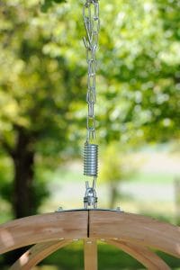 Leseni viseči stol Globo Natura - slika 9