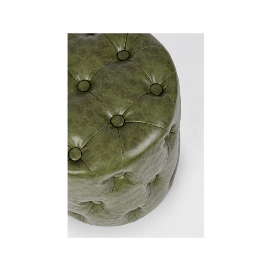 Tabure BATILDA zelena ima strukturo iz borovega lesa in vezne plošče, oblečen je v umetno usnje. Material: - Borov les - Umetno usnje Barva: - Zelena