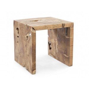 Klubska mizica ROCIO 45X45 je narejena iz lesa.Originalne oblike ustvarjene iz lesa so samo okvirne, saj se lahko vzorci med seboj razlikujejo. Material: - Les