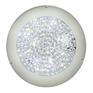 Material:: Kovina, Steklo Vrsta: Stropna Primerne žarnice: LED žarnica, 1x10W, 3000K Barva:: Steklo Barva svetlobe:: Hladno bela Energijska nalepka: A++ - A