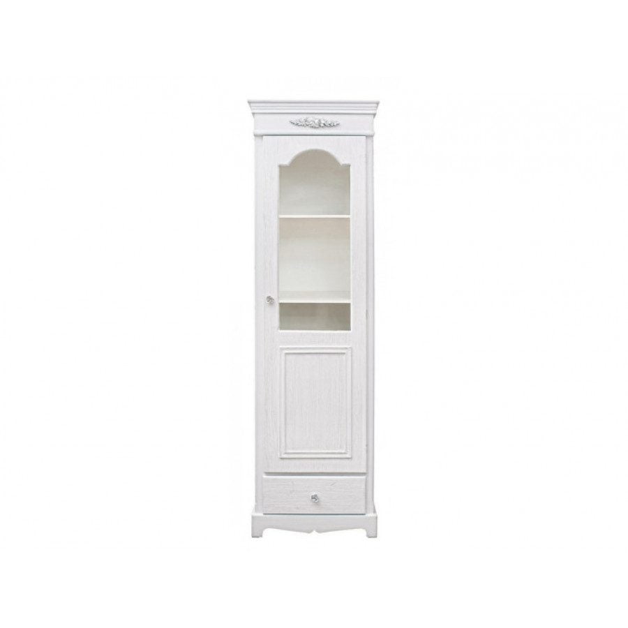 Vitrina BLANC 1A-1C H170 je narejena iz MDF-ja, ima zaključek bele mat barve. Ročaji so iz polismole. Material: - MDF - Polismola Barva: - Bela mat