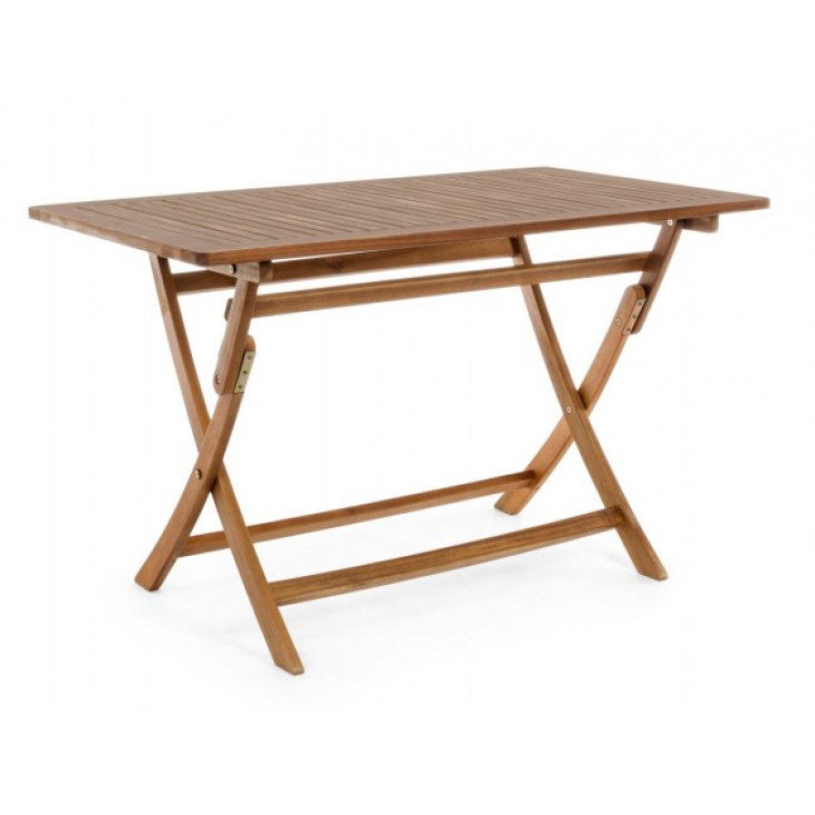 Vrtna miza NOEMI RETT 70X120 je narejena iz lesa z oljnim premazom. Je zložljiva. Material: - Les Barva: - Akacijev les Dimenzije: širina: 120cm globina: