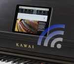 CN 29 električni klavir KAWAI - Električni klavir - novi model iz serije KAWAI električnih klavirjev, odlikuje vrhunski klavirski zvok (vzorec Shigaru