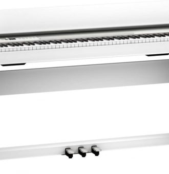 F 701 WH Roland električni klavir - Roland F-701WH je naslednik popularnega modela ROLAND F 140R. Nove funkcije so : večji ekran, Bluetooth audio (za