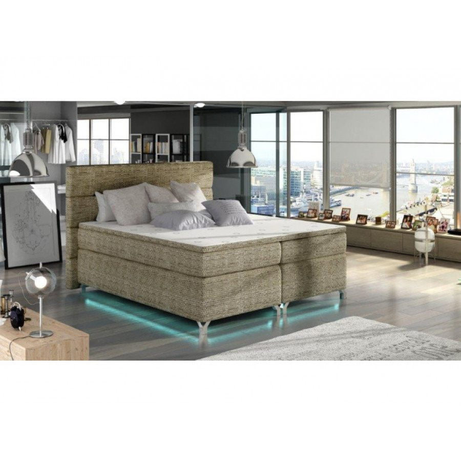 Udobna in kvalitetna postelja AMADEA 140x200 vam bo zagotovila miren spanec. Postelja ima dva ločena predala za shranjevanje vaših stvari. Dobavljiva je v