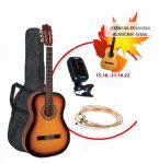 Kitara klasična - set C 120 SB - Klasična kitara, velikost celinka, v prelepi barvi SUNBURST, skupaj s torbo, uglaševalcem, trzalicami ter rezervnimi