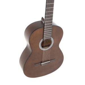 Kitarski set klasična kitara 3/4 s torbo, uglaševalcem in drsalicami - Klasična kitara v velikosti 3/4 je kot nalašč instrument za začetnika. Trup kitare