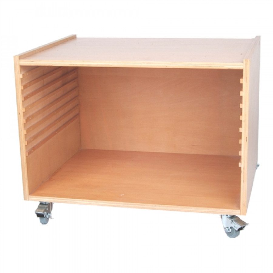 Lesen kabinet vsebuje prostor za 8 posameznih sestavljank. Kabinet ima tudi prostor za kontrolne karte, ki so lahko v spodnjem delu kabineta. V kabinet lahko