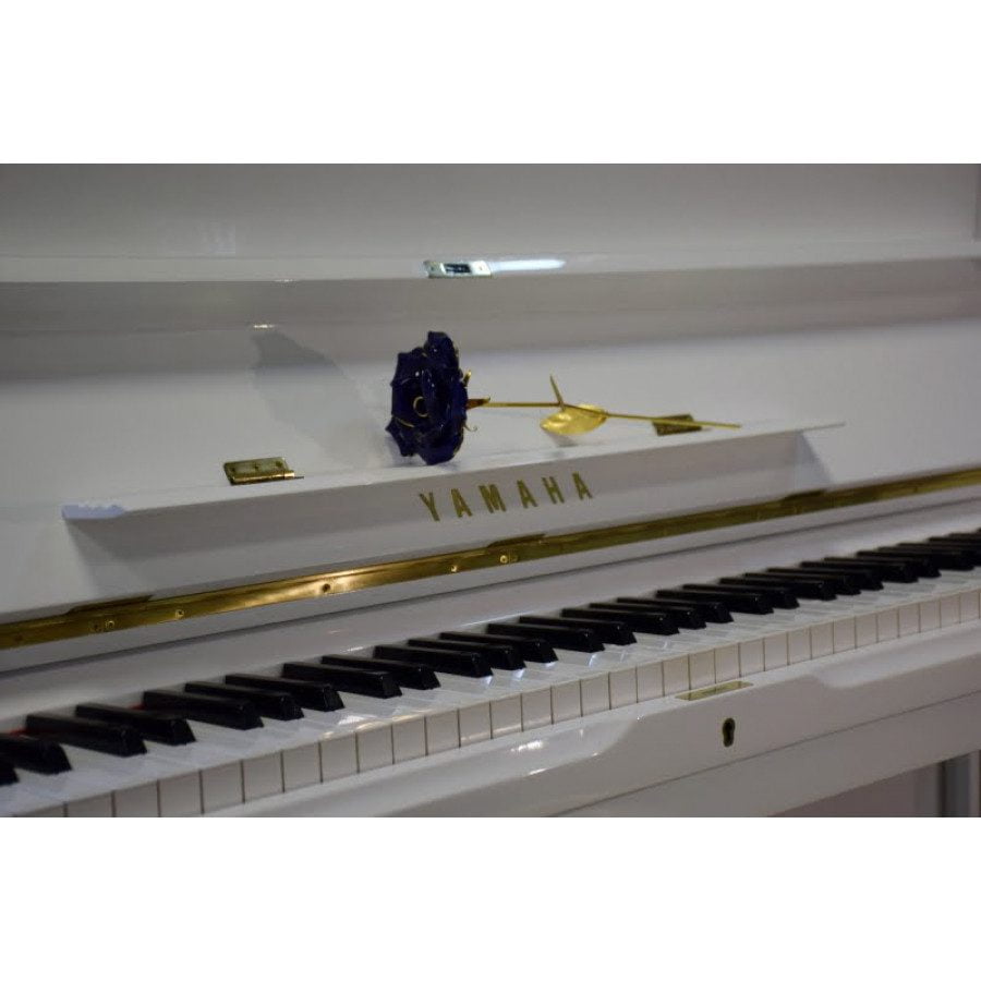 Pianino YAMAHA U1 - Vrhunski model pianina YAMAHA U1 (obnovljeni) v beli lakirani barvi. Višina 121 cm, beli visoki sijaj. Brezplačno ob nakupu prejmete: