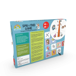 Puffin Rock: Spin & Find je kreativna igra spomina za predšolske otroke. Cilj igre je preprost: igralec si mora zapomniti, kje na mizi se skrivajo Oona, Baba