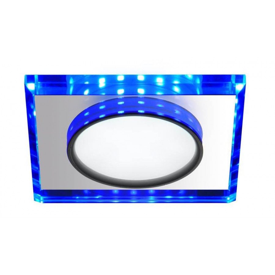 Material:: Aluminij, Steklo Vrsta: Stropna Primerne žarnice: LED žarnica, 8W, 6500K Barva:: Modra Energijska nalepka: A++ - A Teža: 0,27 kg