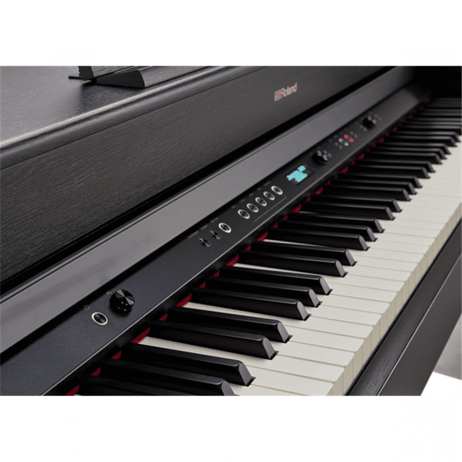 ROLAND električni klavir HP 702 CH - Roland električni klavir HP 702 odlikujejo sledeče lastnosti: Pristen akustični ton iz Rolandove tehnologije
