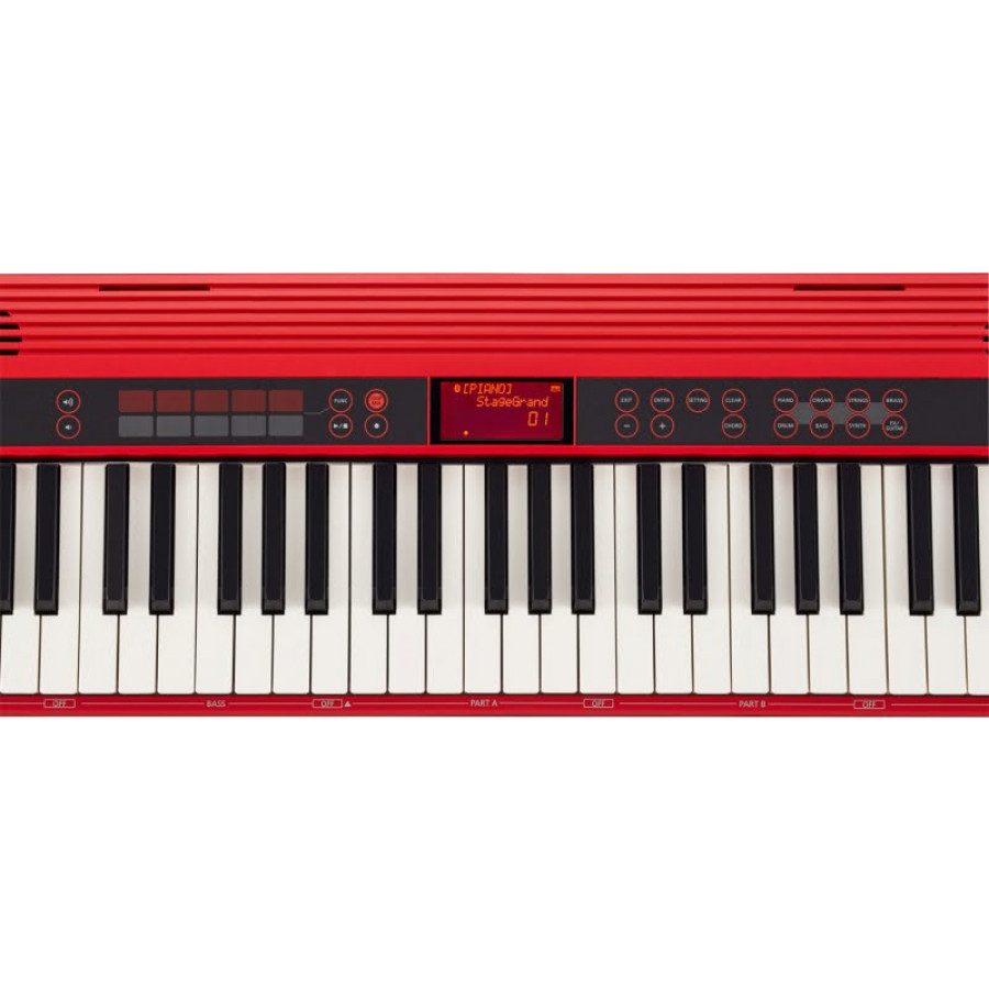 Roland GO:KEYS klaviatura - Klaviatura za ustvarjanje lastne glasbe, opremljene z visoko kakovstnimi zvoki in ritmi. 61 dinamičnih klavirskih tipk -