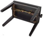 Stol klavirski ROLAND RPB 200 BK - črni mat - Klavirski stol z dvižnim mehanizmom Roland uvrščamo v višji razred klavirskih stolov; predvsem ga odlikuje