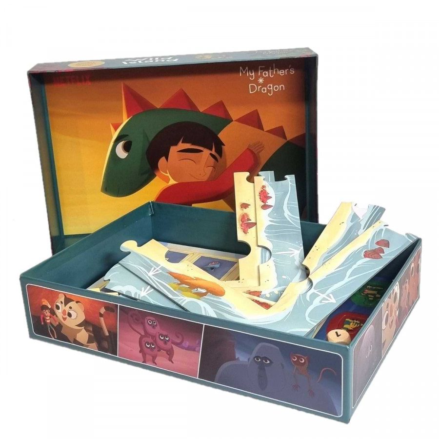 Wild Island - My Father's Dragon is a family board game based on the film My Father's Dragon. Each player represents a team of boy Elmer and dragon Boris. The