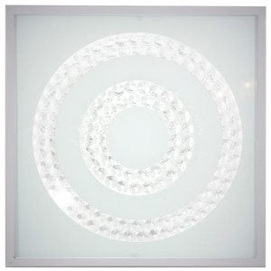 Material:: Kovina Primerne žarnice: LED žarnica, 16W, 6500K Barva:: Satin Barva svetlobe:: Hladno bela Energijska nalepka: A++ - A Teža: 1,99 kg