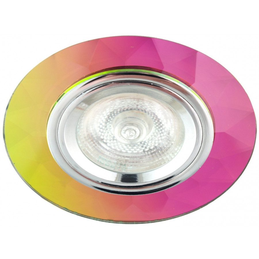 Material:: Steklo, Aluminij Vrsta: Stropna Primerne žarnice: MR16 Količina žarbnic: 1x50W Barva:: Multicolour Energijska nalepka: A++ - E Teža: 0,14 kg