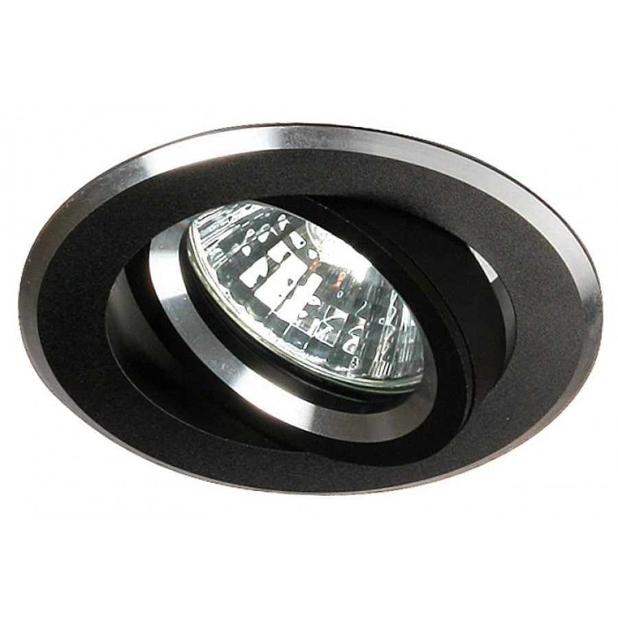 Material:: Aluminij Vrsta: Stropna Primerne žarnice: MR16 Količina žarbnic: 1x50W Barva:: Črna Energijska nalepka: A++ - E Teža: 0,13 kg Žarnice: niso