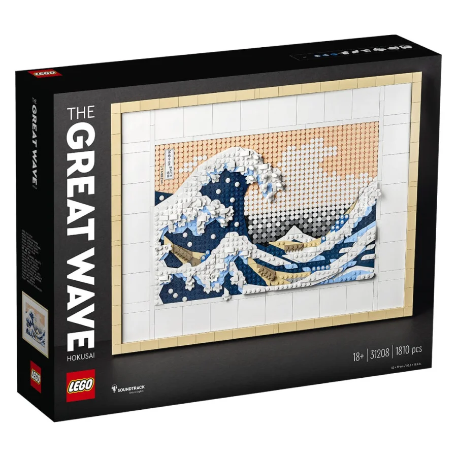 Prepustite se svoji ljubezni do umetnosti z veselim ročno izdelanim projektom. S tem kompletom LEGO® Art lahko oživite eno od najbolj slavnih slik iz sveta umetnosti