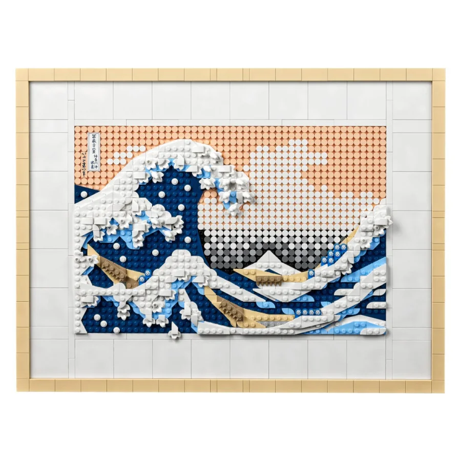 Hokusaijev Veliki val Med sestavljanjem lahko uživate v priloženi glasbeni spremljavi