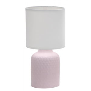 Material:: Keramika, Tkanina/PVC Primerne žarnice: E14 Količina žarnic: 1x40W Barva:: Roza Energijska nalepka: A++ - E Teža: 0,70 kg Žarnice: niso