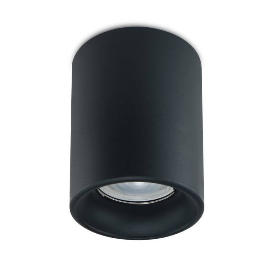 Material:: Aluminij Vrsta: Stropna Primerne žarnice: GU10 Količina žarnic: 1x15W Barva:: Črna Energijska nalepka: A++ - E Teža: 0,16 kg Žarnice: niso