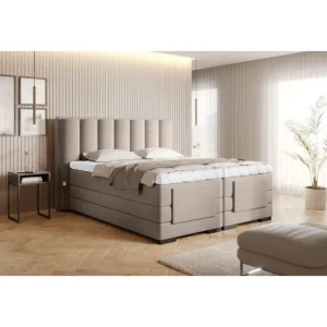 Električna postelja VERA je sestavljena iz dveh vzmetnic in nadvložka. Ena je sestavljena iz Bonnell vzmeti, druga pa ima žepkasto vzmetenje. Zgornja