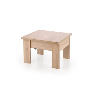 Klubska miza FINN je zelo kvalitetna in stabilna. Miza se lahko enostavno dvigne in raztegne. Narejena je v celoti iz laminirane iverne plošče. Primerna je
