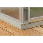 ELEMENT ZA RASTLINJAK VITAVIA JEKLENI OKVIR TEMELJ 8300 6CM. ALU - slika 3