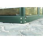 ELEMENT ZA RASTLINJAK VITAVIA JEKLENI OKVIR TEMELJ 9900 6CM. SMARAGDNA