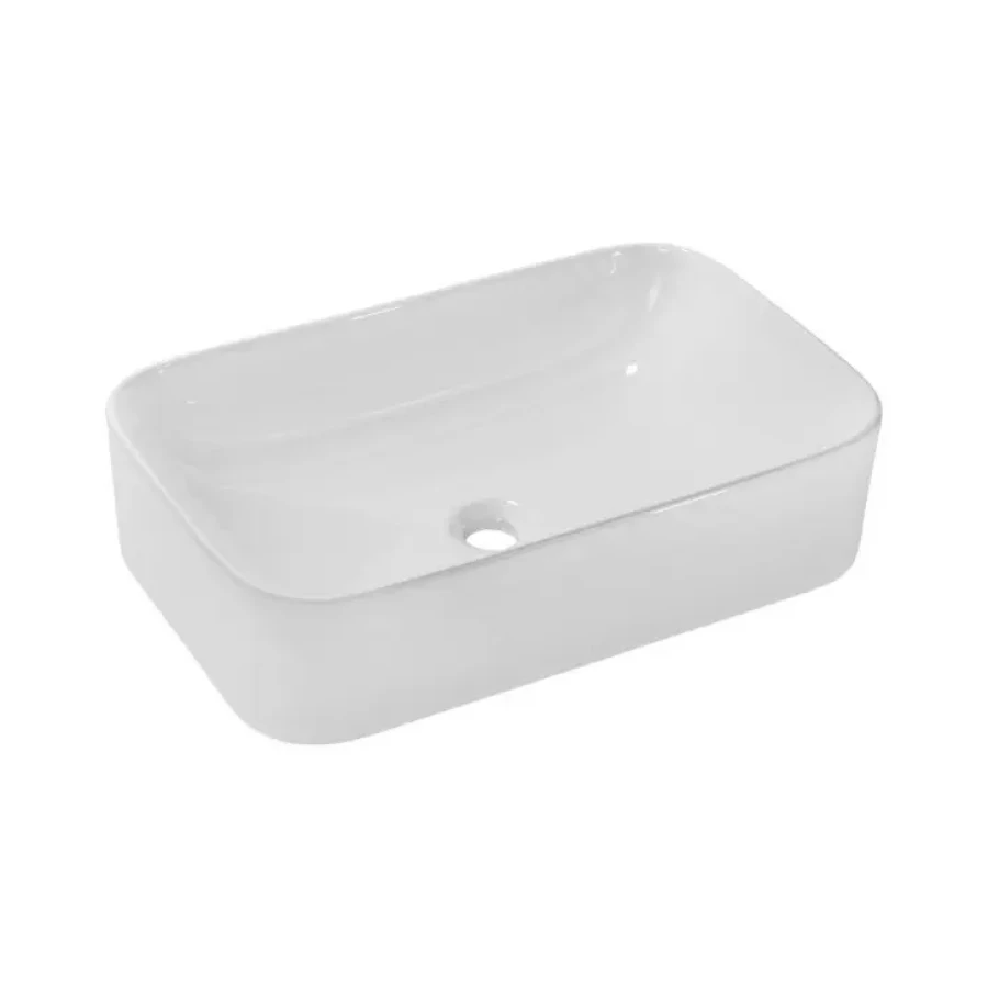 Nadpultni kopalniški umivalnik STRELA 60 je narejen iz kvalitetne keramike v visokem sijaju. Material: - Keramika Barva: - Bela visoki sijaj Dimenzije: - V: