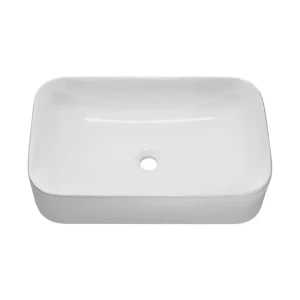 Nadpultni kopalniški umivalnik STRELA 60 je narejen iz kvalitetne keramike v visokem sijaju. Material: - Keramika Barva: - Bela visoki sijaj Dimenzije: - V: