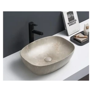 Nadpultni kopalniški umivalnik ŽAN 2 je narejen iz kvalitetne keramike. Zaradi svoje mat barve omogoča enostavno čiščenje. Dobavljiv je v mat barvi.
