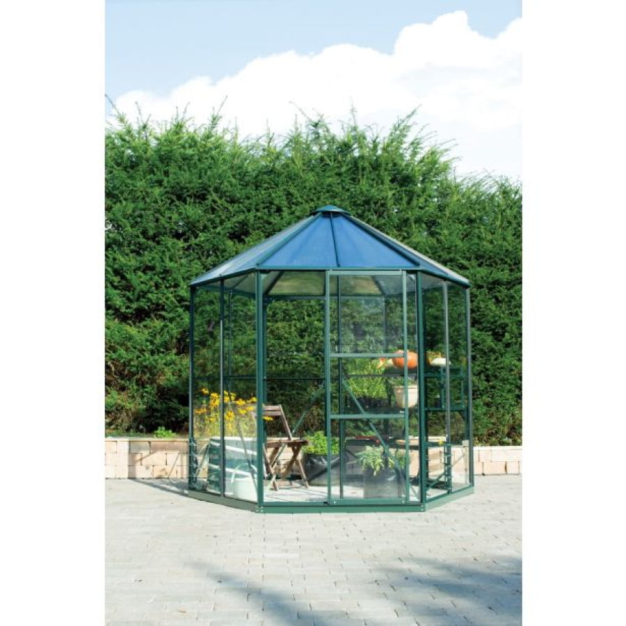 RASTLINJAK, STEKLO-V.PLOŠ VITAVIA PAVILJON HERA 4500 ESG/VP SMARAGDNA 2.5X5.5M