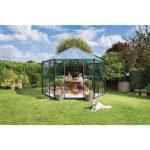 RASTLINJAK, STEKLO-V.PLOŠ VITAVIA PAVILJON HERA 9000 ESG/VP 3/6MM SMARAGDNA 3.8X3.8M - slika 3