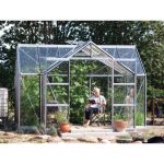 STEKLEN RASTLINJAK VITAVIA ORANŽERIJA SIRIUS ESG 3MM ALU 3.8X3.8M - slika 3
