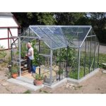 STEKLEN RASTLINJAK VITAVIA ORANŽERIJA SIRIUS ESG 3MM ALU 3.8X3.8M - slika 4