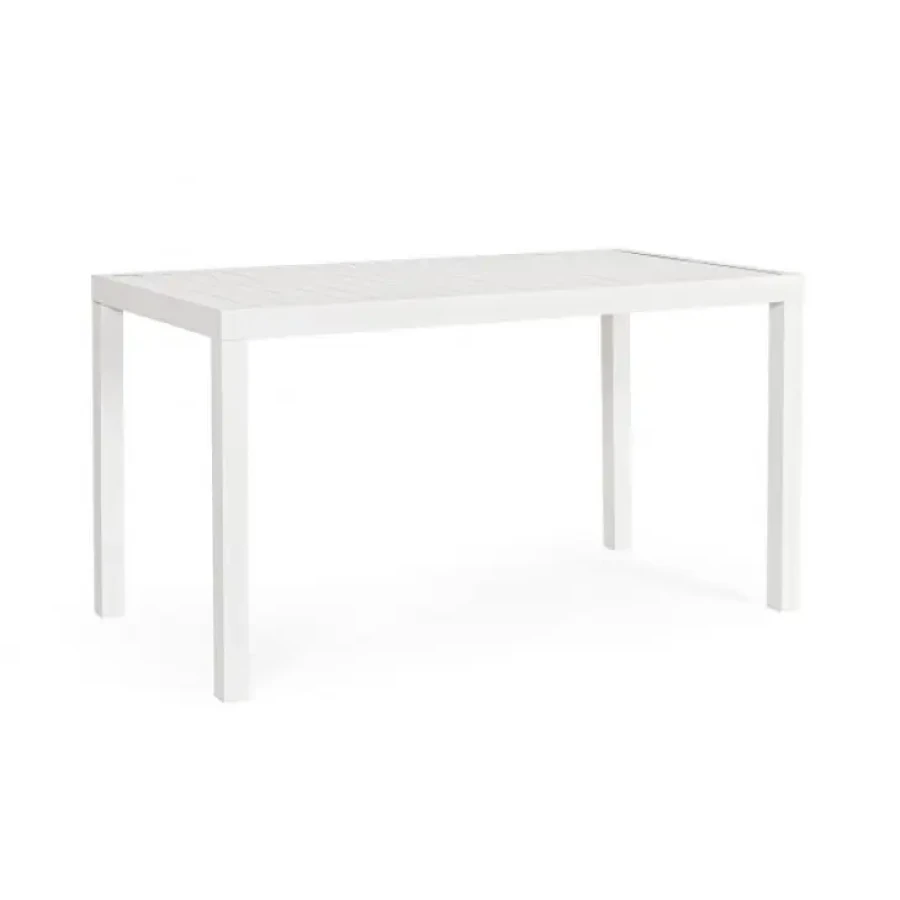 Vrtna miza HILDE 130X68 LD30 bela je narejena iz aluminija, prašno barvana (poliester). Material: - Aluminij Barva: -Bela Dimenzije: širina: 130cm globina: