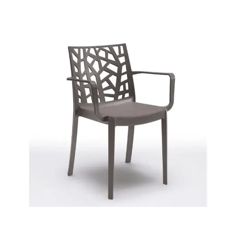 Vrtni stol ATRIX je moderen vrtni stol, ki bo popestril vsako teraso. Idealen je za zunanjo ali notranjo uporabo, zato vam omogoča da se lahko sončite na