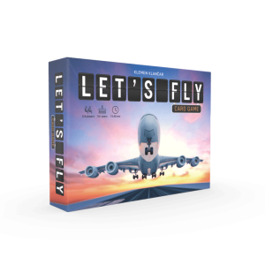 Igra Let's Fly je v angleškem jeziku. Slovenska verzija igre je Leti, leti. Let's Fly je izvirna igra s kartami, pri kateri igralci načrtujete letalske