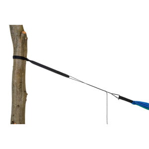 Komplet vrvi za pritrditev viseče mreže Adventure Rope tehtata skupaj 90 g. Skupaj lahko preneseta do 150 kg! Zahvaljujoč visokotehnološkemu materialu iz